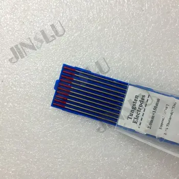 

2015 High Quality Hot Sale 2% Thoriated WT20 red tip TIG Welding Tungsten Electrode 2.0x150mm 2/25x6''