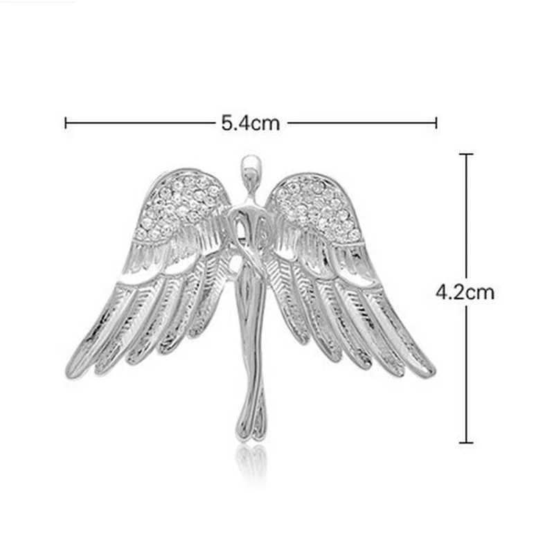 Стразы Ангел булавка цинковый сплав броши брошь, аксессуары для одежды Россия Ювелирные изделия