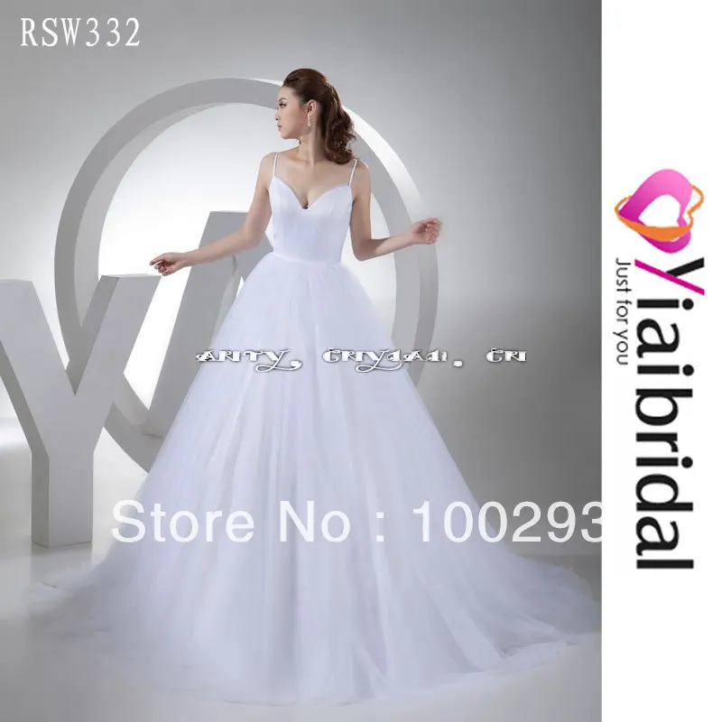 Buy RSW332 Sexy Simple Wedding Dress Real Sample In
