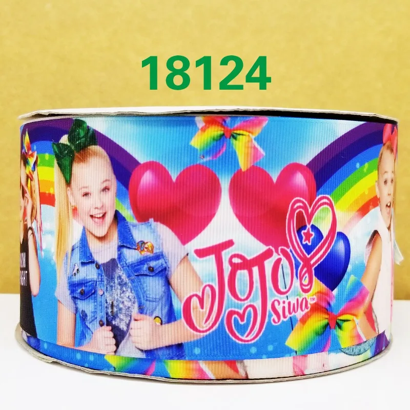 50 двор мультфильм печатных Grosgrain ленты 18127