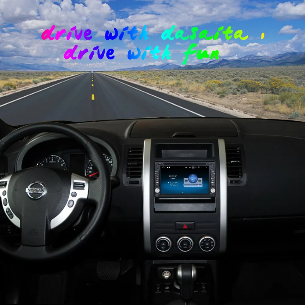 Sale Dasaita 6.2" Android 9.0 Universal 2 Din Car DVD Player with Touch Screen Auto Stereo GPS Radio Turner 4g 32g 800*480 12V 2