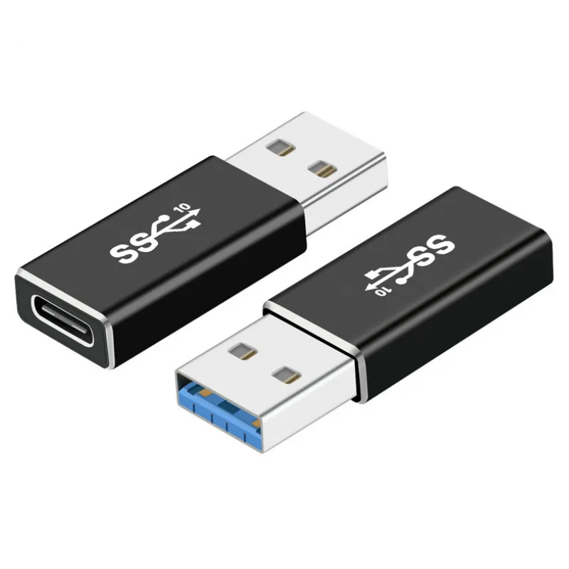 Адаптер USB C к USB 3,0 папа Макс 10 Гбит/с usb type C Female 3,1 Gen 2 к USB конвертер быстрое зарядное устройство и кабель для передачи данных, зарядное устройство