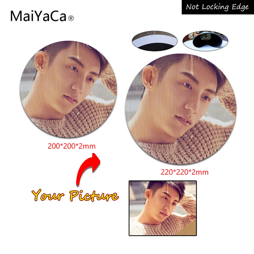 MaiYaCa Super Deal Diy Personalized Custom Your Cool Image Photo Printed Gamer Gaming Rectangle Mouse Pad PC Computer Rubber Mat