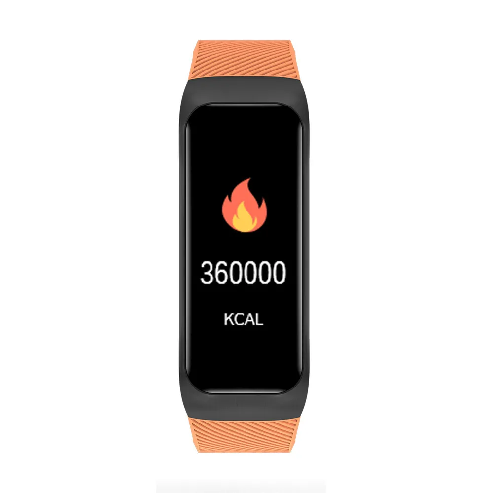 2019 Newest Men Women Bluetooth Waterproof Calorie Blood Pressure Exercise Heart Rate Pedometer Smart Watches For IOS Android #A