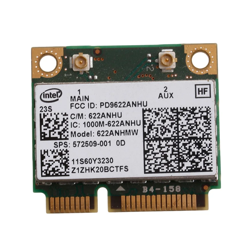 Новая карта Intel 622ANHU расширенная Wi Fi для HP 572509 001 Lenovo 60Y3230 8540W 2540P C26|wifi card|intel wifi cardcard |