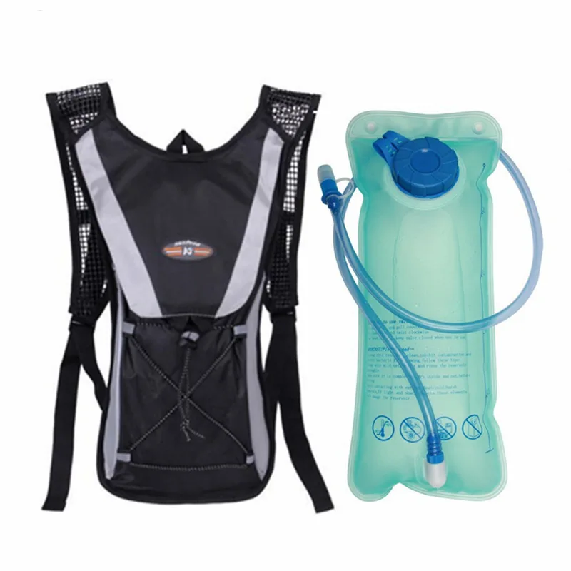 

SJ-Maurie 2L Portable Outdoor Sports Hiking Climbing Fishing Bicycle Water Bag with Backpack Waterproof PVC Water Bottle Sport