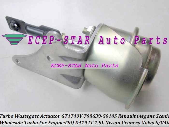Turbo Wastegate Actuator Valve GT1749V 708639 708639-0005 708639-5010S For Nissan Primera Renault Megane Scenic Volvo V40 F9Q D4192T3 1.9L Turbocharger (4)