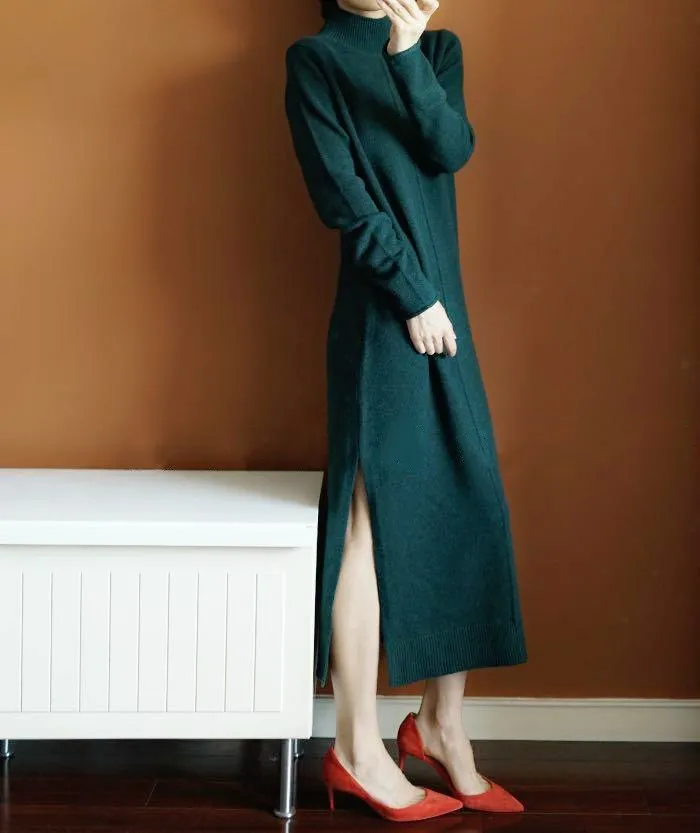 2019 Autumn and Winter Long Half-High Collar