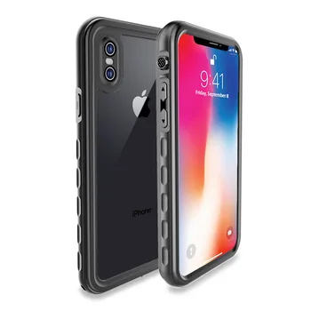 

Dirt Shock Shockproof i8 plus Waterproof Underwater Case cover For Apple iPhone X 8 7 plus Full protection cases fundas coque