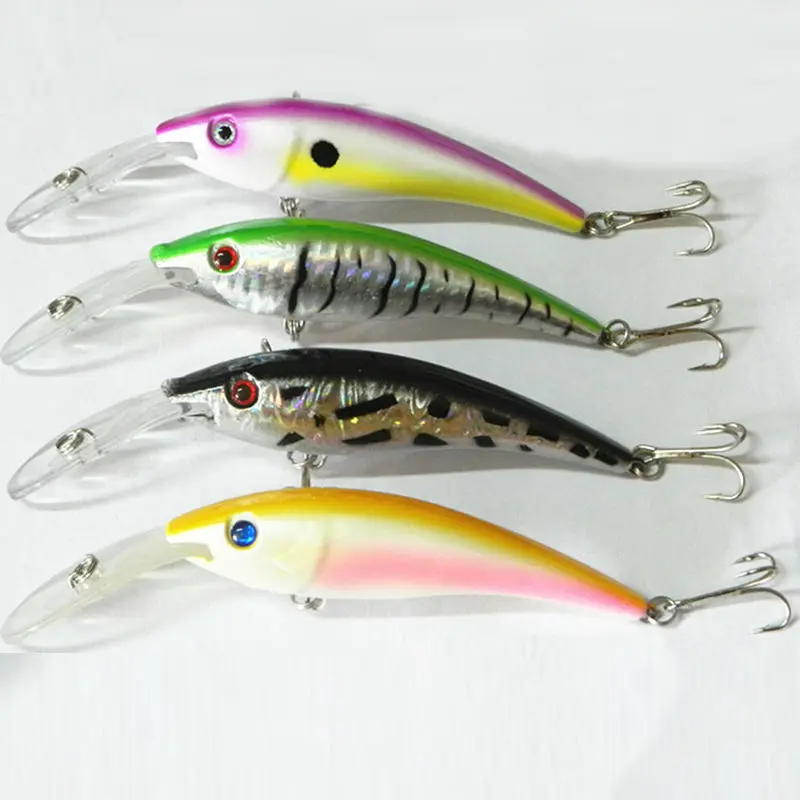 12CM Fishing Lures Saltwater Deep Diving 2 2.7M Floating Sinking Minnow Lure Hard Fishing Baits