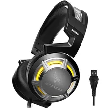 Бренд Somic USB Gaming Наушники Накладные наушники гарнитуры наушники повязка с MIC микрофон ПК бас стерео ноутбук G926