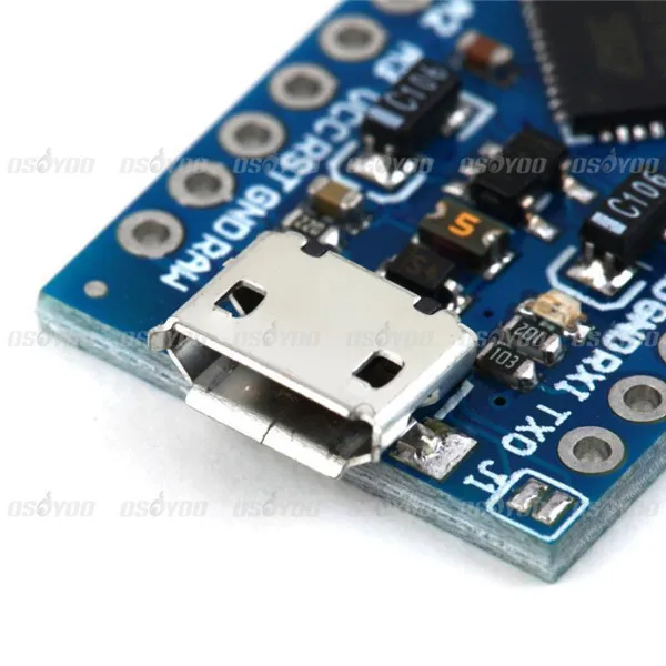 Leonardo Pro Micro ATmega32U4 16 МГц 5 в Замена модуля ATmega328 для Arduino Nano 10 шт./лот и Прямая поставка