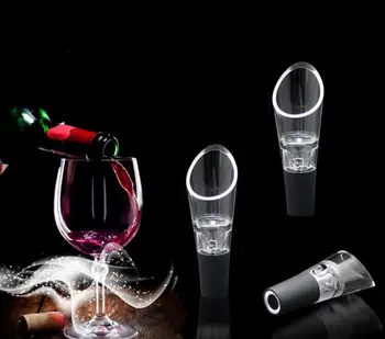 

Red Wine Aerating Pourer Spout Decanter Wine Aerator Quick Aerating Pouring Dining Bar Pourer Wine Accessories Tool gift