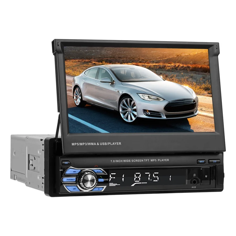 

7'' SWM 9601G Upgraded Car Stereo MP5 Player GPS Navi RDS AM FM Radio+ Map MP5/MP3 Player
