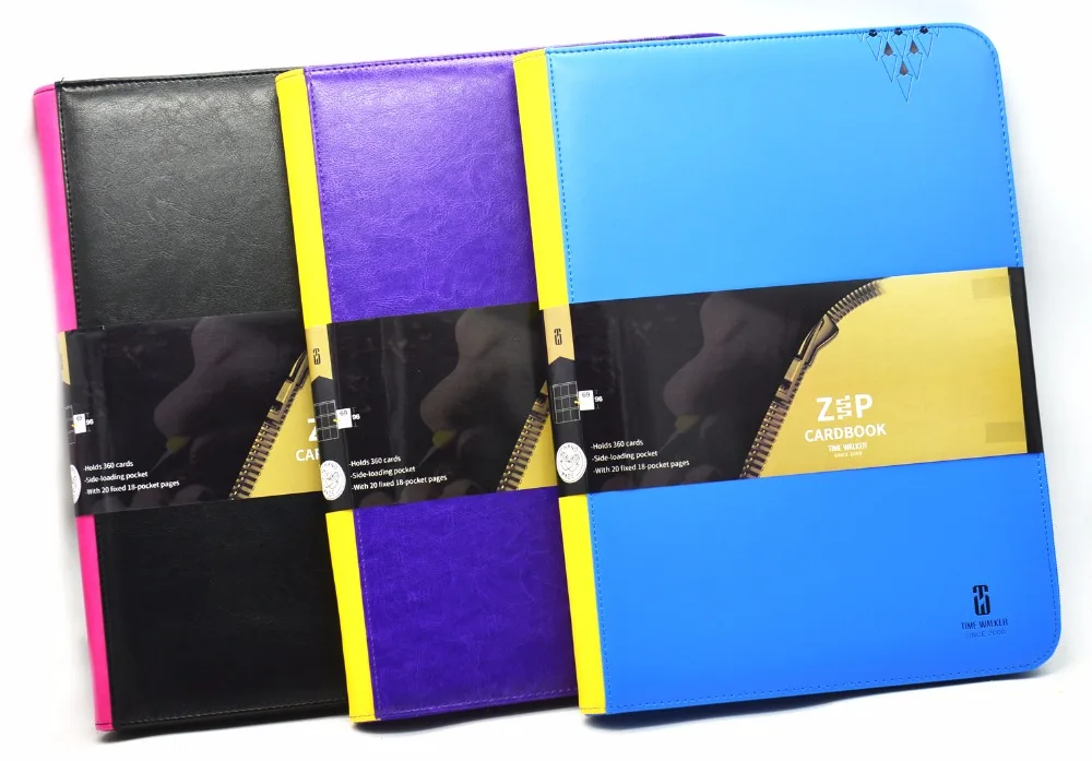 

Taiwan Time Walker Cards Album With 20 Pages 9 Pockets Can Hold 360 Cards Pages For Trading Game MGT Magic the Cards Gathering