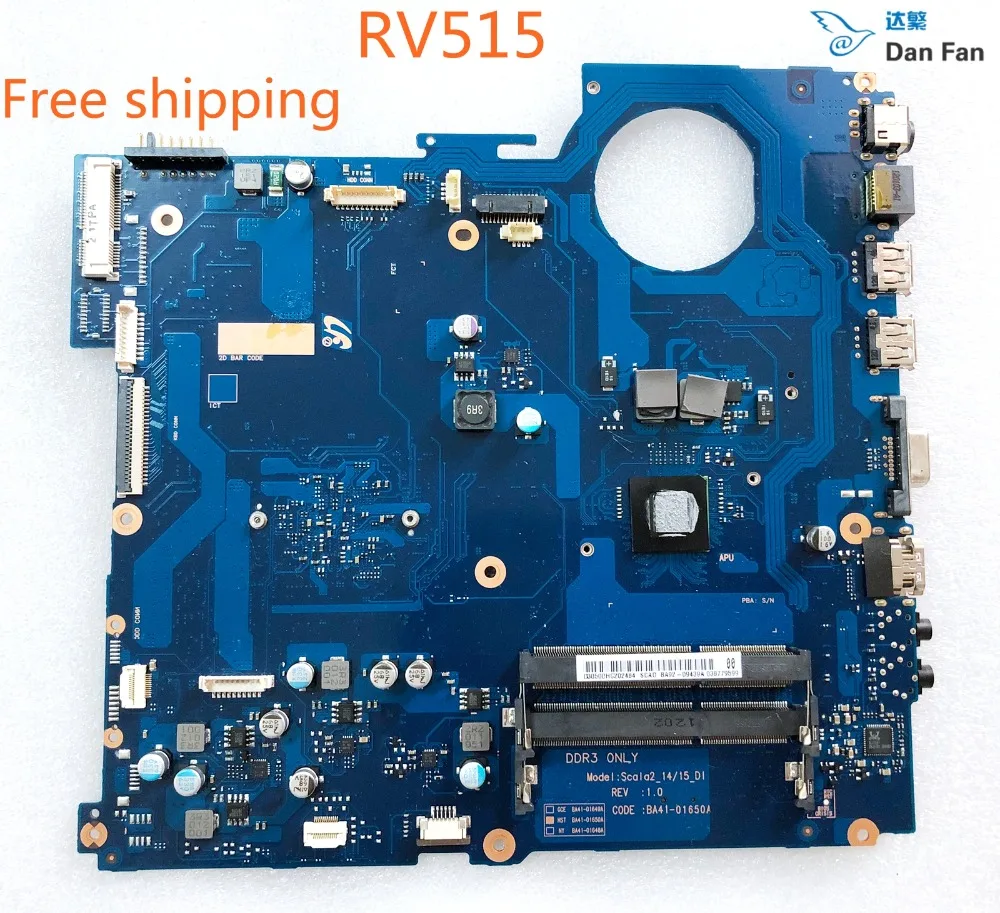 Материнская плата BA92-09439A для SAMSUNG RV515 материнская BA41-01650A scala2 _ 14/15 D1 BA92-09439B 100%