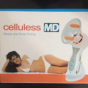 

Electric Breast Vacuum Anti-Cellulite aging Massager Liposuction Device Celluless MD With Color Retail Box Full Body Gift Love