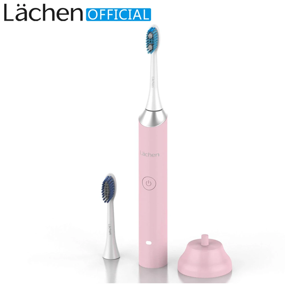 

Lachen 031B Rechargeable Sonic Electric Whitening Toothbrushes 5 Modes USB Charging IPX7 Waterproof with 2 Replace Brush Heads