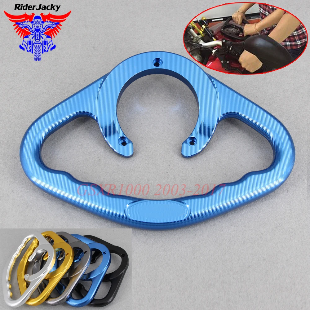 Для Suzuki GSXR1000 GSXR 1000 2003 2017 2016 2015 CNC мотоциклетные пассажирские рукоятки ручной