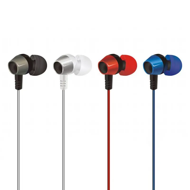 

Wired Earphone With Microphone 3.5mm In-ear Stereo Headsets For Computer Cell Phone for Multi Devices
