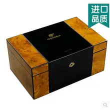 Роскошный первоначально деревянные строения коробка для хранения сигар коробку из-под сигар ciager organizadores мужчин подарочной коробке XJH016