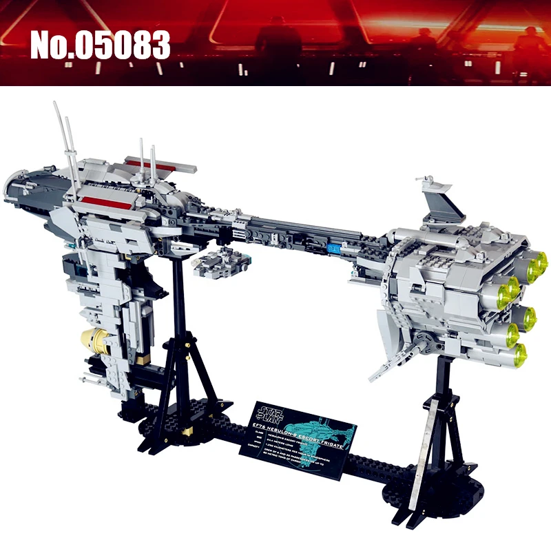

1736pcs Star Wars The MOC Nebulon B Medical Frigate diy Building Blocks Compatible With Legoingly toys For children Kids Gift