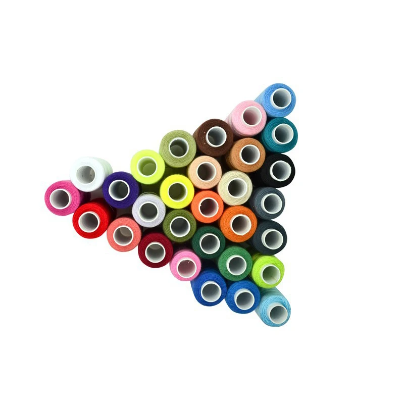 30 шт. разноцветные швейные нитки 250 ярдов|thread sewing supplies|sewing threadsewing thread kit |