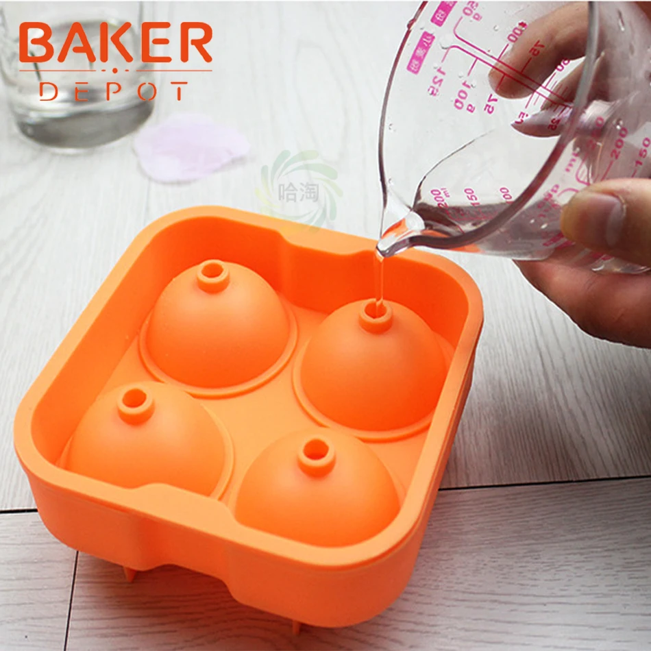 BAKER DEPOT силиконовая форма для льда лоток виски квадратная пудинга и Желе Форма