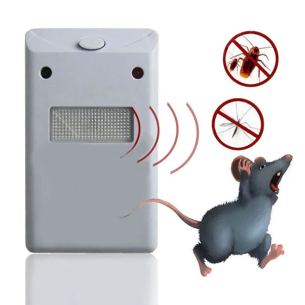 

New Riddex Plus Pest Repellent Repelling Aid Anti Mosquito Electronic Ultrasonic for Rodents Roaches Ants Spiders EU plug