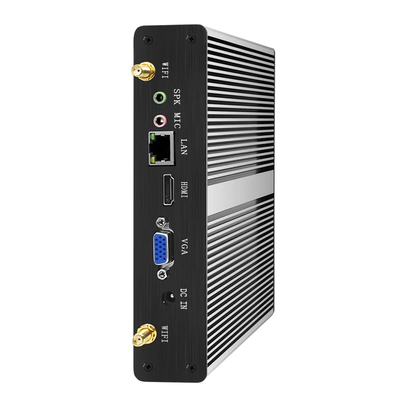 XCY компьютер Мини безвентиляторный Celeron J1900 N2930 Мини ПК Windows 7 VGA HDMI Wifi USB3.0 Celeron N2807 микрокомпьютер