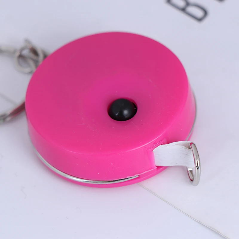 1,5 м милый цветной брелок для конфет Выдвижная линейка сантиметр/дюйм рулетка мини-линейка дизайн отлично подходит для путешествий кемпинга