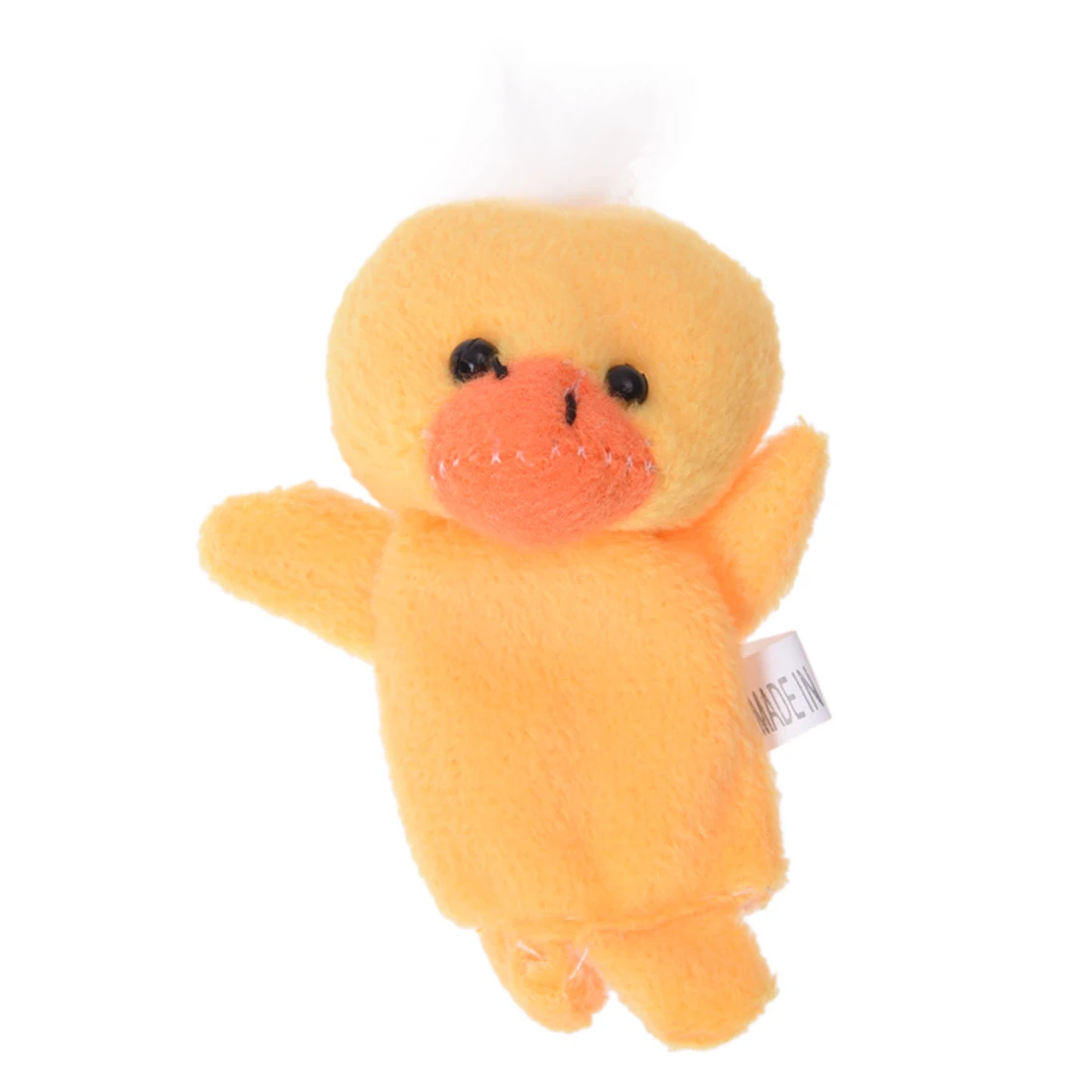 New Yellow Duck Hand Puppet Finger Puppetin Puppets from Toys