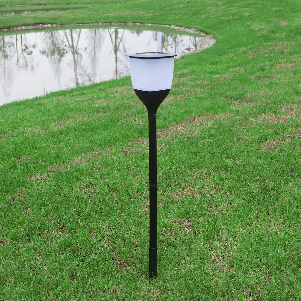 

TAMPROAD Solar Powered Lawn Lamp LED Torch Realistic Flame Light Waterproof Outdoor Garden Decorative Lighting USB rechargeable