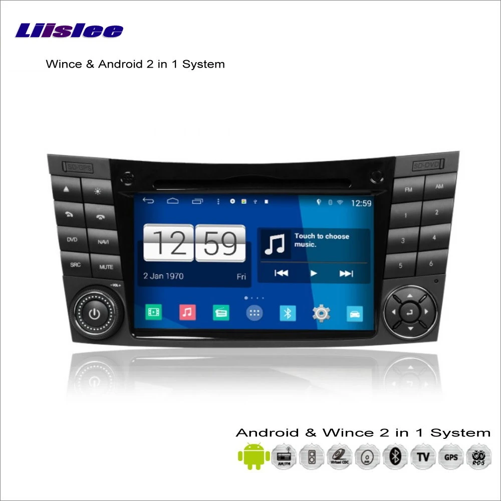 Perfect Liislee Android Multimedia For Mercedes Benz CLS C219 2004~2010 Radio DVD Player GPS Nav Navigation Audio Video Stereo System 2