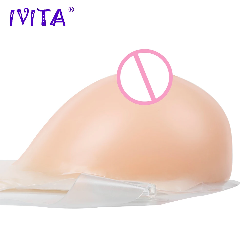 “ Formas de Mama de Silicone Queen Traje Ivita 1000g Silicone