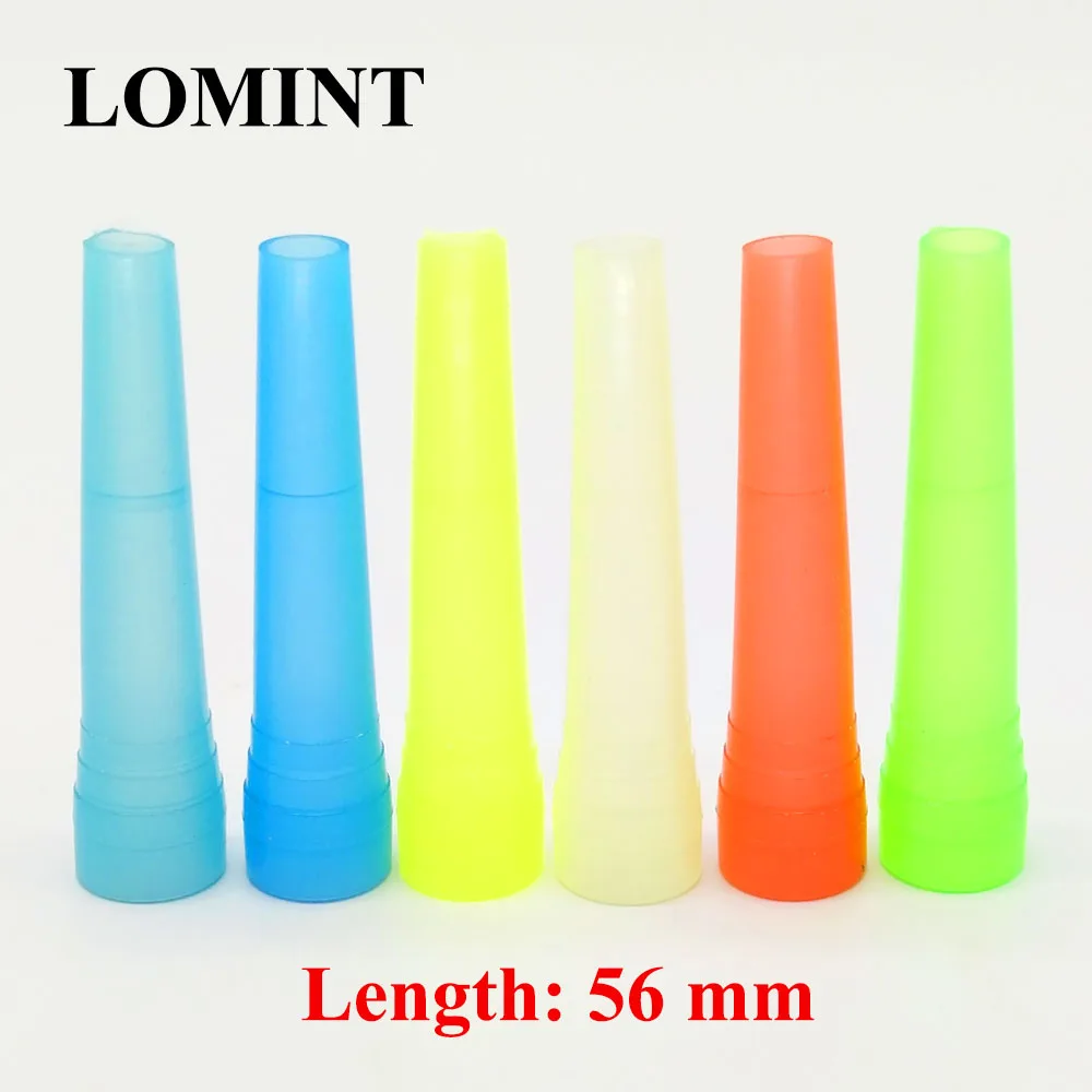 Length 56mm Colorful Disposable Hookah Mouthpieces For Shisha Smoking