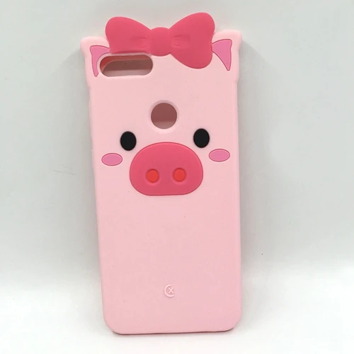 Honor 9 Lite чехол для телефона Huawei Honor 9 Lite чехол Fundas 3D милый розовый конь Единорог Ститч Кот Мягкий силиконовый чехол Капа - Цвет: Cute Piglet