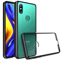 

For Xiaomi Mi Mix3 Mix 3 6.39" Soft Silicon TPU/PC Case Protect Fundas Coque Shockproof Crystal Clear Shell Hard Back Cover