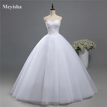 ZJ9066 белое кружевное платье цвета слоновой кости с жемчугом Свадебные платья для невесты Большие размеры макси размер 2 4 6 8 10 12 14 16 18 20 22 24 26