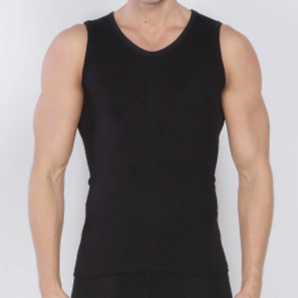 Hot Sales NEW Men Undershirt Vest Sleeveless Undershirt Male Sleeveless