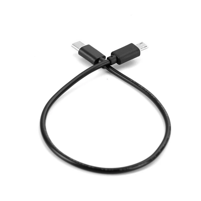 

30CM Phone Adapter Type-c Male To Micro 5p Mobile Phone Cable Adapter Line For OTG Phone P15