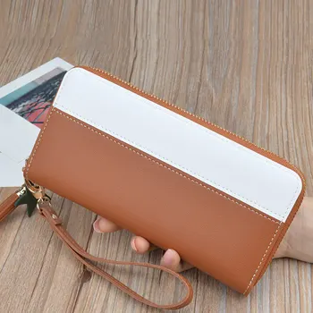 

1 Pcs Women Lady Wallet Purse Long Design Zipper for Coin Money Cards Mobile Phone Best Sale-WT