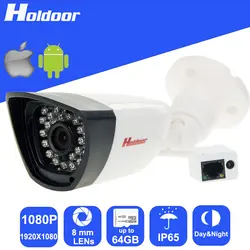 1080 P 1920x1080 беспроводной Wi Fi IP HD камера 8 мм объектив Micro SD слот для карты Onvif удаленного запись видео обнаружения движения E-mail оповещения