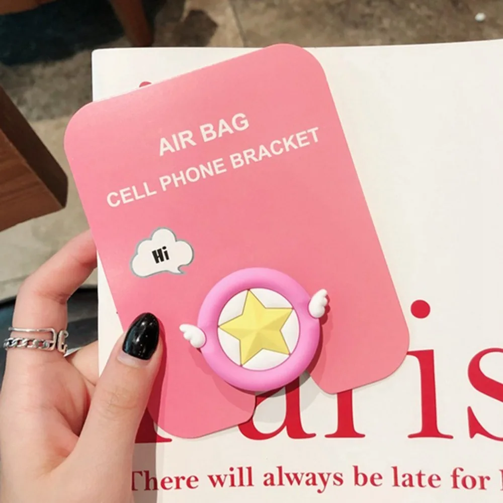 Retractable Mobile Phone Bracket Air Bag Extensible Ring Buckle Accessories Cartoon New Mobile Phone Support Ring For iphone Retractable Mobile Phone Bracket Air Bag Extensible Ring Buckle Accessories Cartoon New Mobile Phone Support Ring For iphone