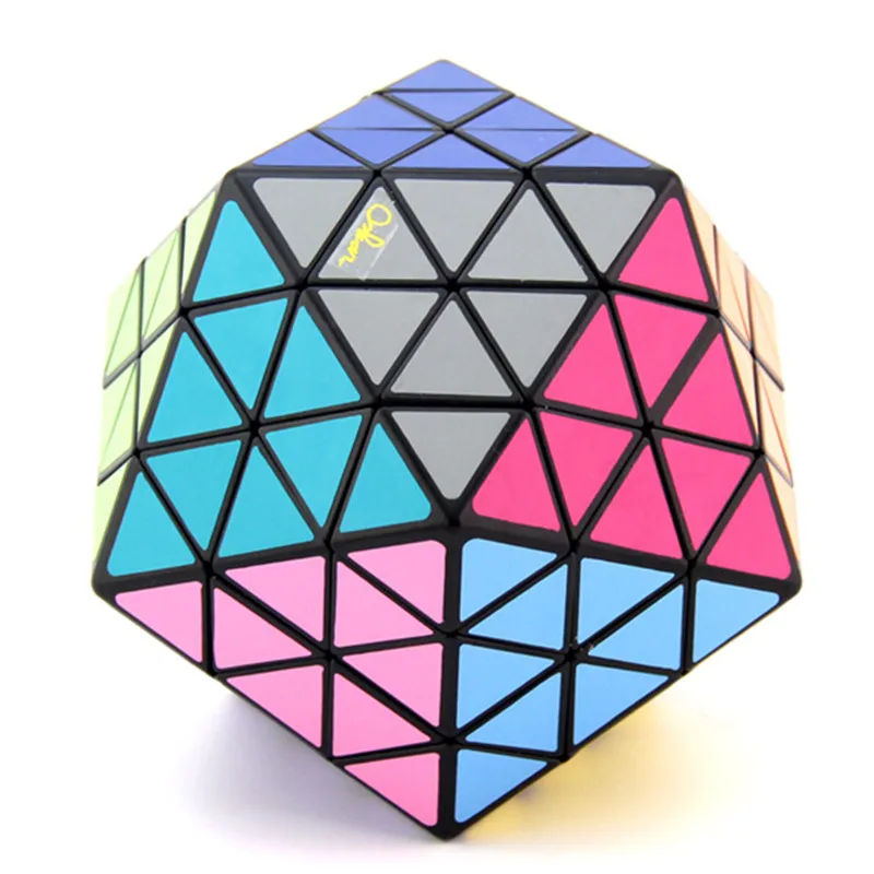 MF8 Icosaix головоломка Icosahedron волшебный куб 2 цифры черный странной формы Cubo Magico Развивающие игрушки для коллекции