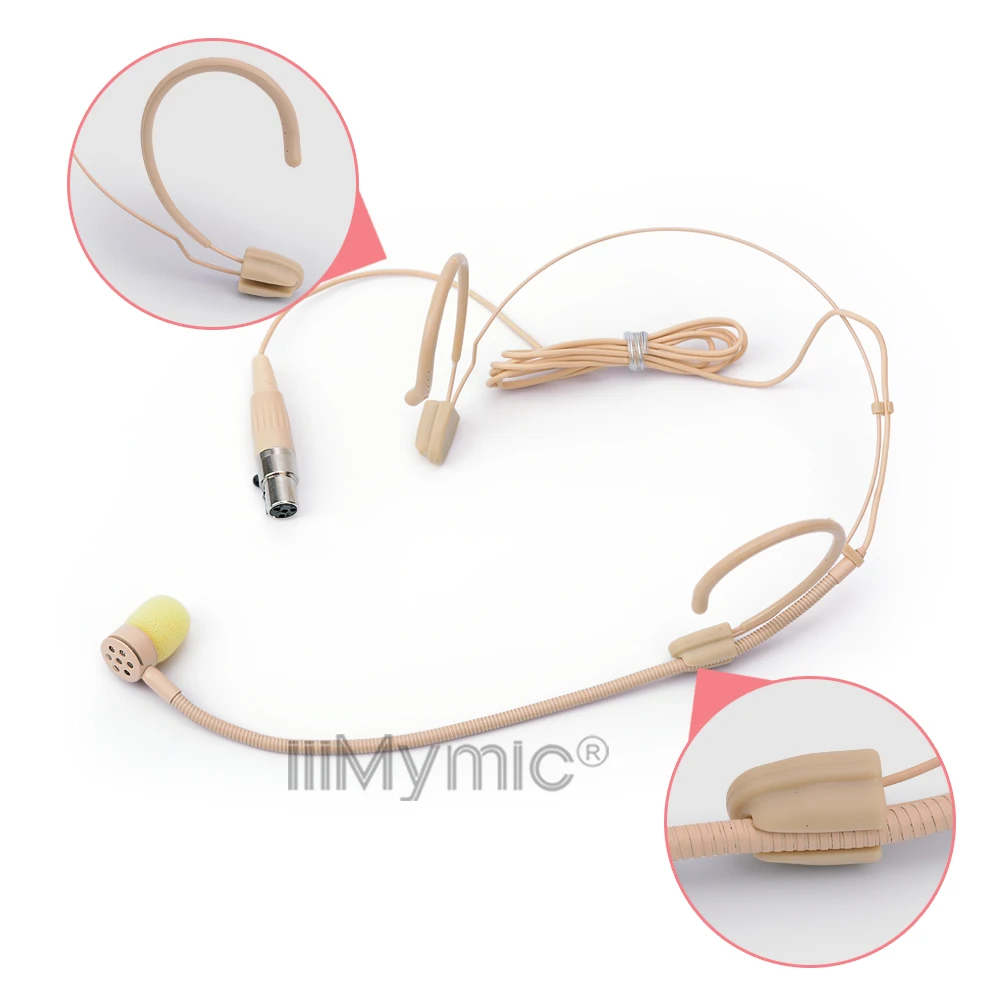 Perfeito para Cantar Pro-microfone sem Fio do Auricular Xlr Ta4f Condensador Microfone Shure Shure Pino 4 - Image 4