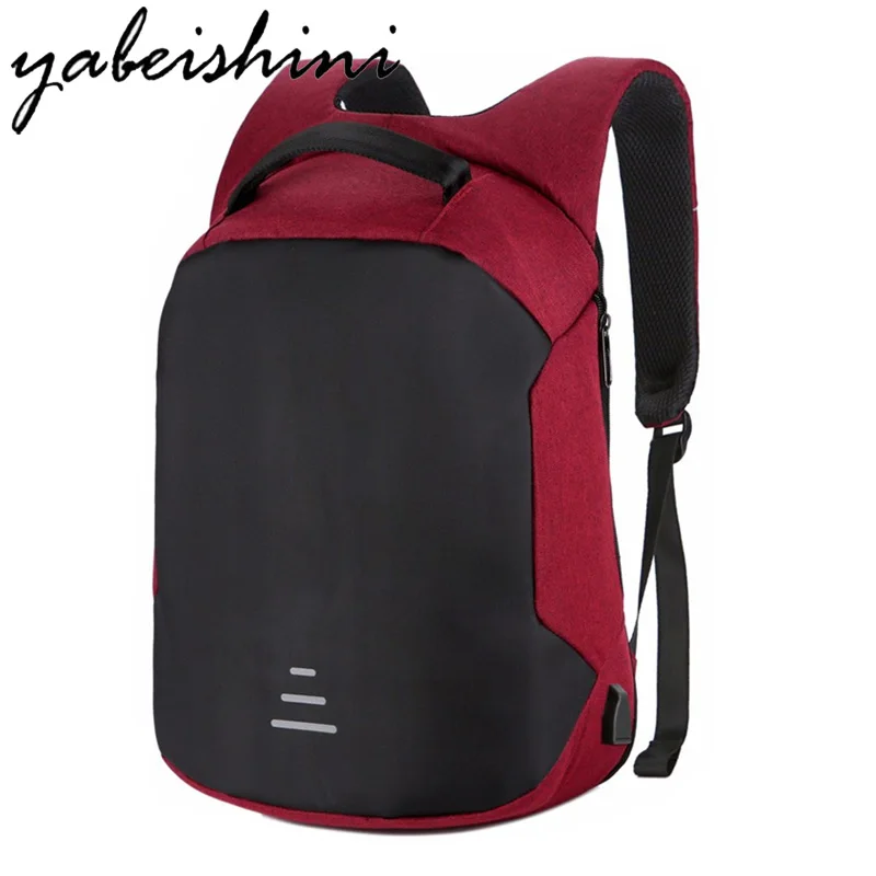 Multifunction 15.6 Laptop Backpack Anti Theft Backpack With Usb Charging School Notebook Bag Oxford Waterproof Travel Backpack