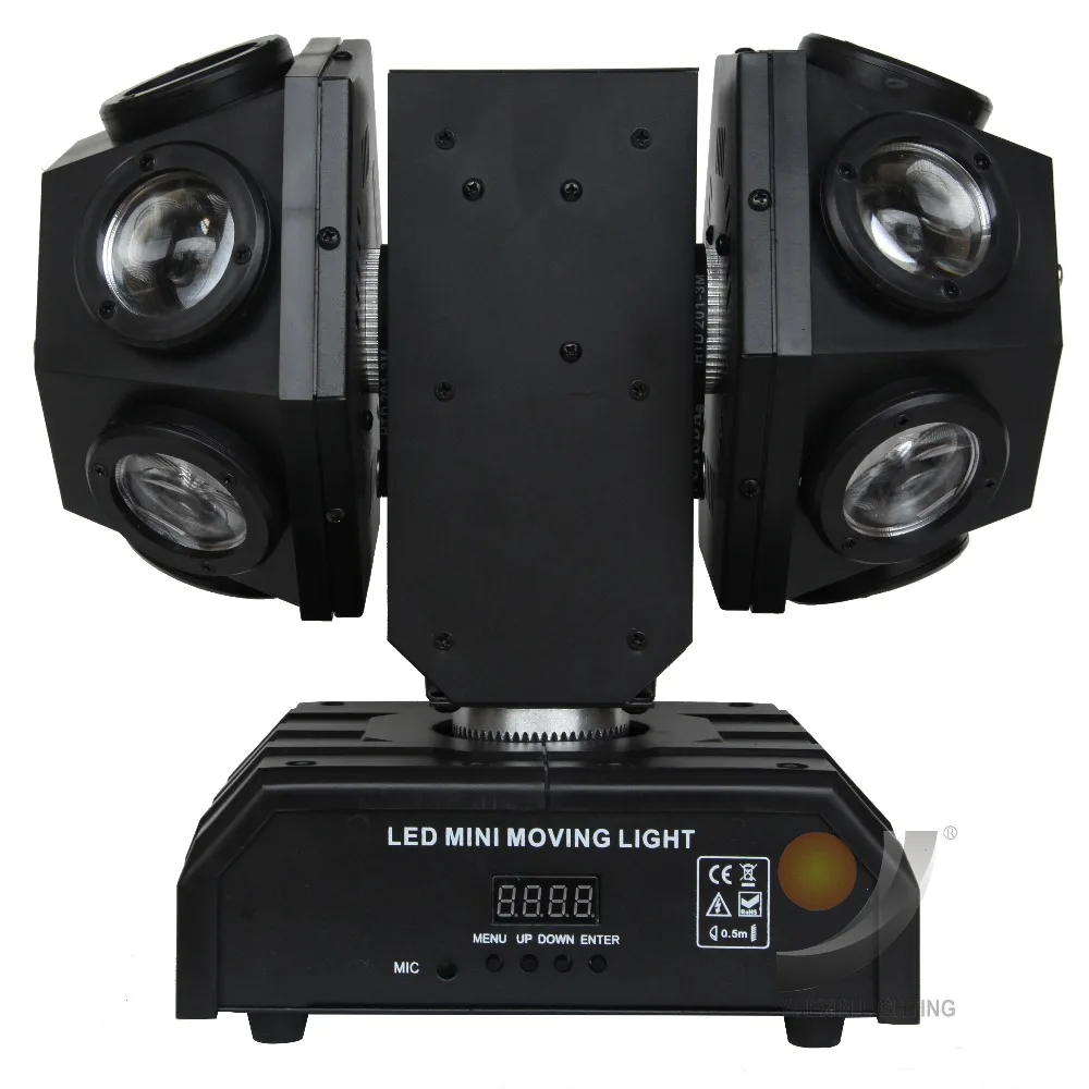 

mini 12x10w RGBW 4IN1 LED Moving head beam Double Arms stage light