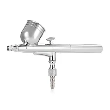 Высокое качество двойного действия Аэрограф пистолет-распылитель набор 0,3 мм распылитель для модели/торта/ногтей Краска ing