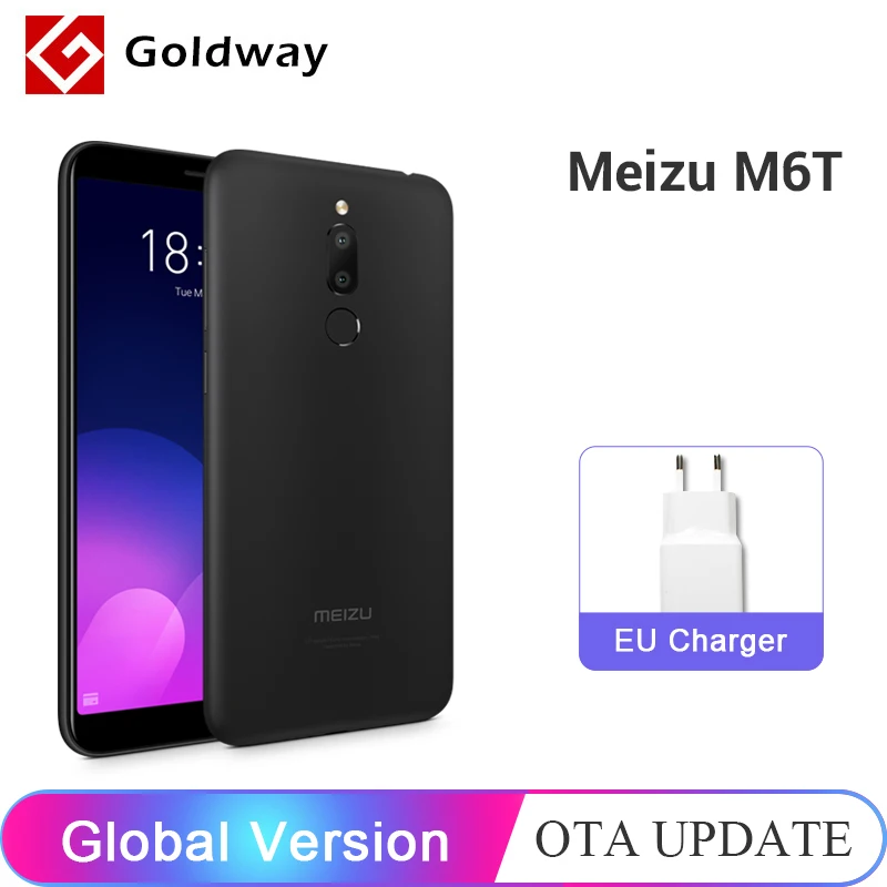 Meizu M6T смартфон с 5 7 дюймовым дисплеем восьмиядерным процессором ОЗУ 2 Гб ПЗУ 16 ГБ